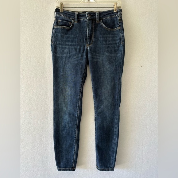 Pilcro and the Letterpress Anthropologie High-Rise Denim Legging Size 28 - Picture 2 of 7